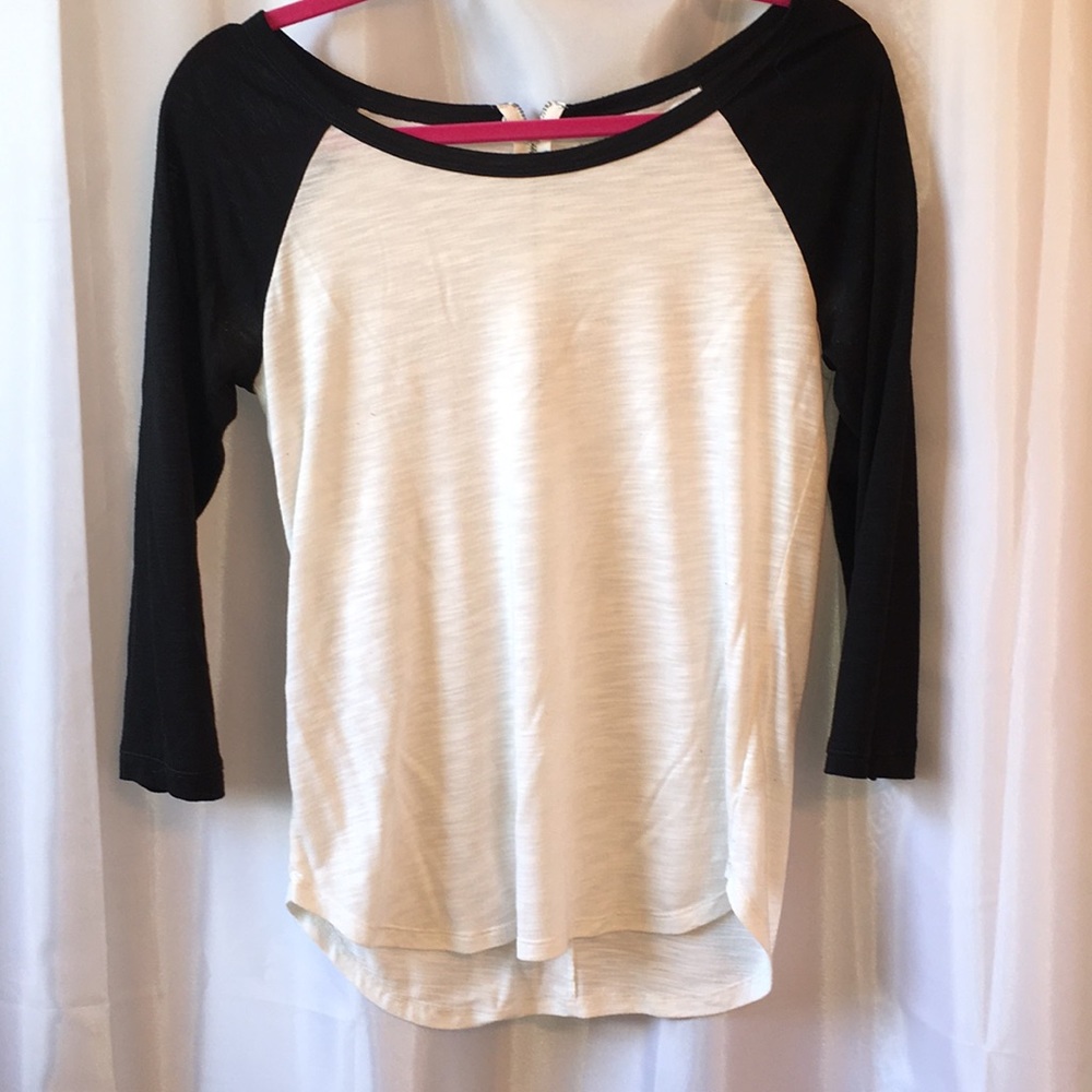 Black & white shirt
